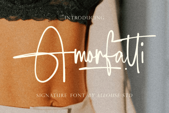 Amorfatti: The Stylish Script Font for Modern Branding