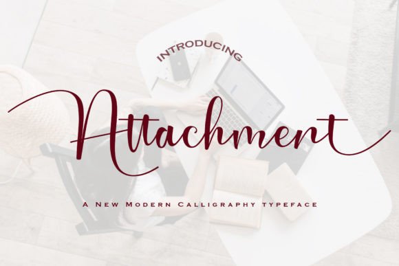 Attachment: A Dazzling Script for Elegant Design