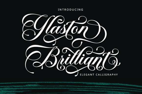 Glanston Brilliant: A Script Font for Elegant Branding