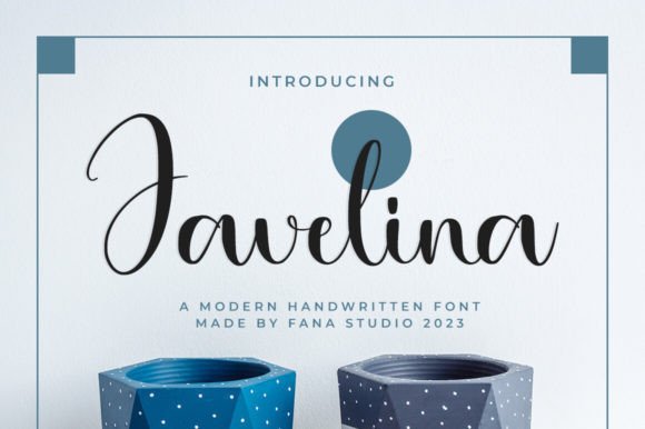 Javelina: A Script Font with Modern Elegance