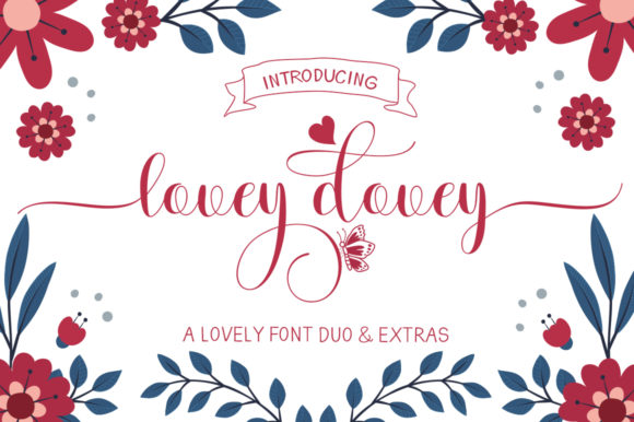 Lovey Dovey: A Duo Font for Modern Elegance