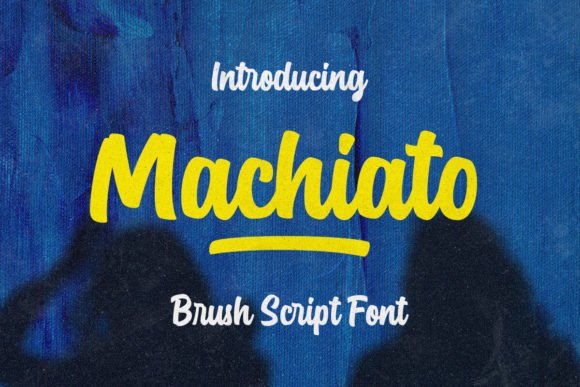 Machianto: The Bold Brush Script for Headlines and Logos