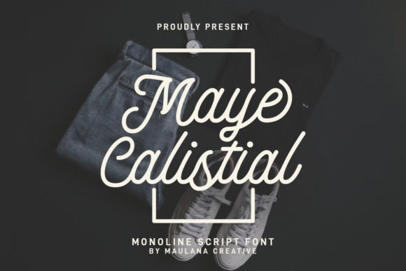 Maye Calistial: The Monoline Script for Modern Branding