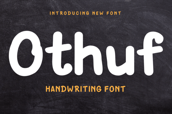 Othuf Font: Where Handwriting Meets Elegance