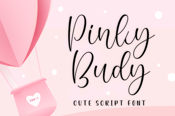 Pinky Budy: A Script Font with a Delicate, Modern Touch