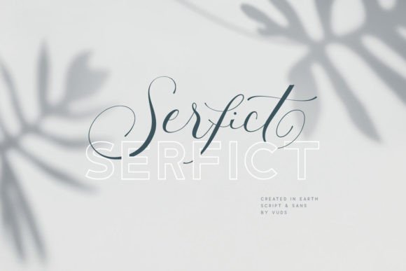 Serfict: Elevating Your Visual Voice with This Modern Font Duo