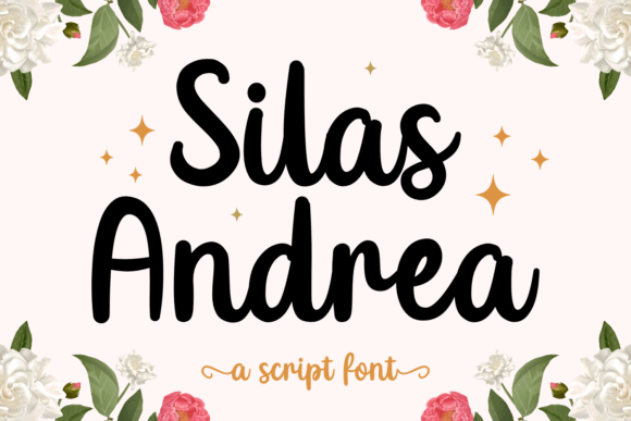 Silas Andrea: The Sweet Script Font for Elegant Designs