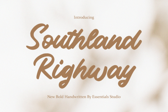 Southland Righway: A Bold Script for Lasting Impact