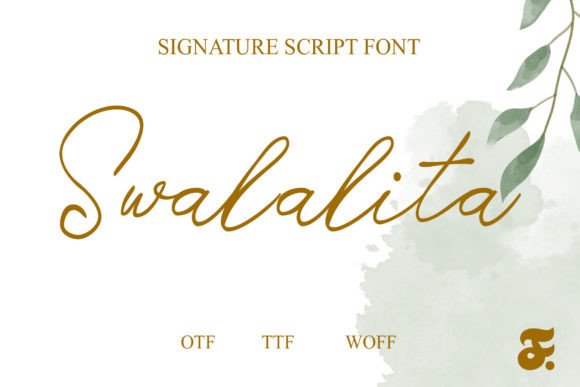 Swalalita: The Handwritten Script Font for Authentic Design