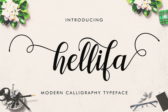 Unlock Creative Energy with the Hellifa Script Typeface